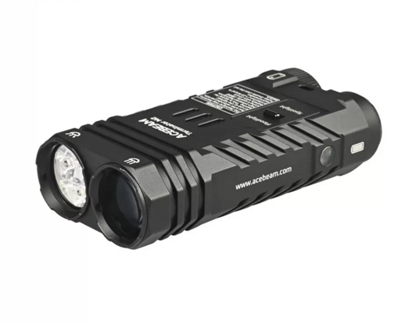 Фонарь Acebeam Terminator M2 3100 мАч, 500 метров, Black NW