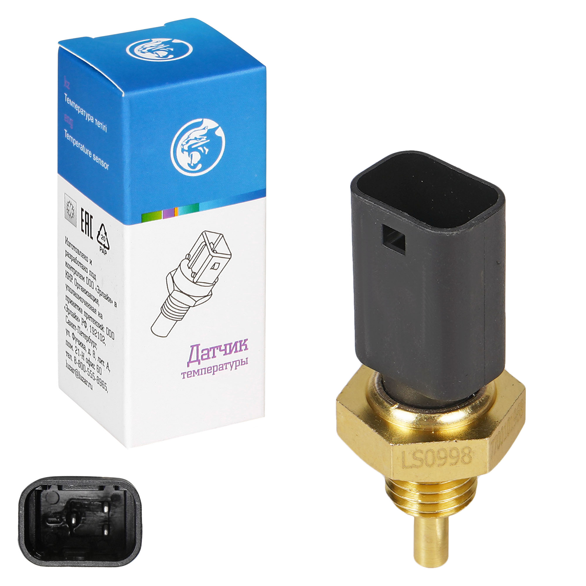 

Датчик температуры для Renault Logan (04-)/Duster (10-)/Лада Largus (12-) LUZAR LS0998