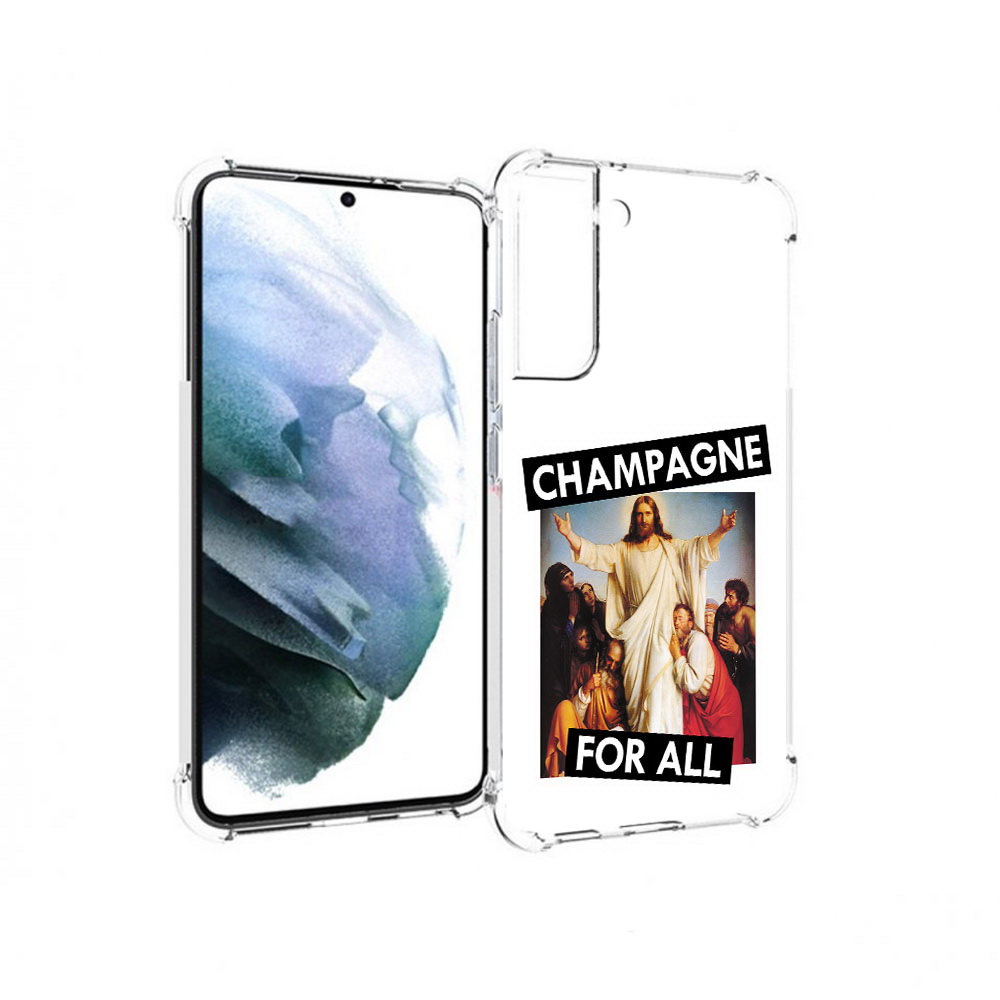

Чехол MyPads Tocco для Samsung Galaxy S22 Plus шампанское (PT226933.535.697), Прозрачный, Tocco