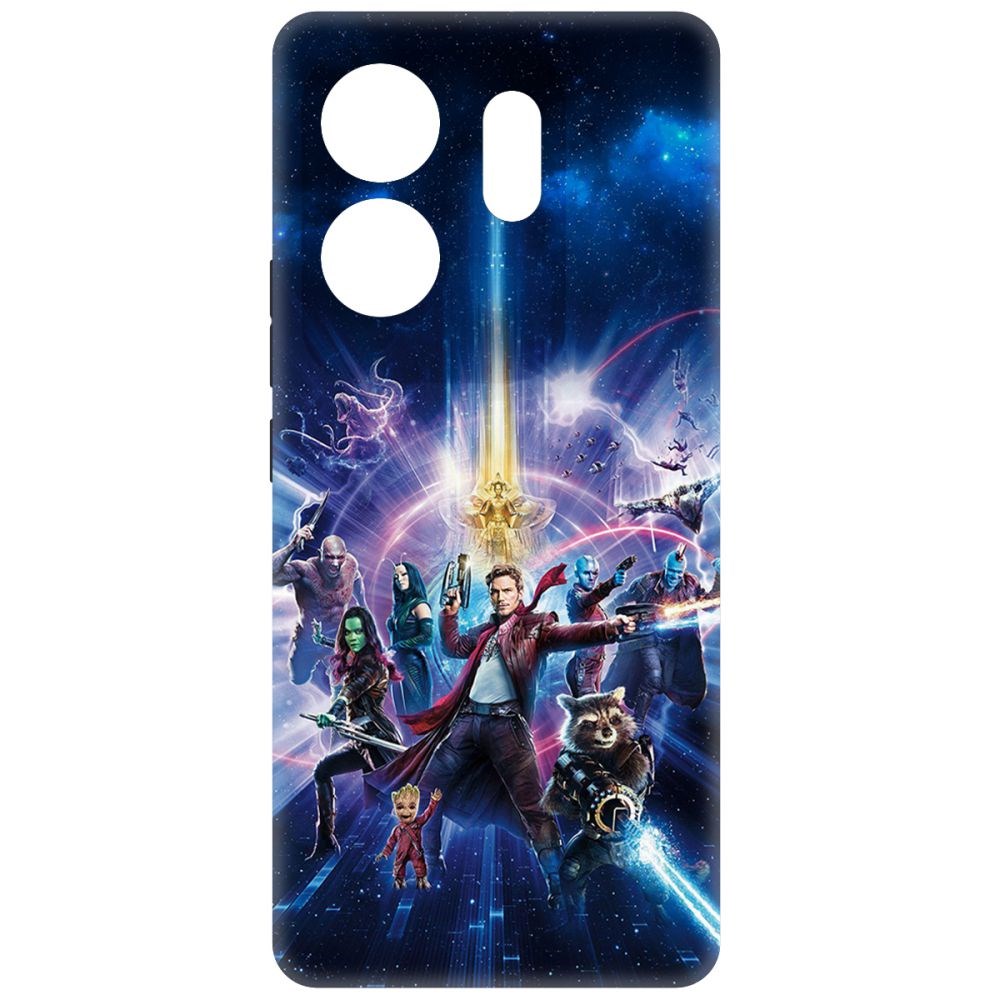 

Чехол-накладка Case Стражи Галактики. Все вместе для INFINIX Zero 30 4G, Черный