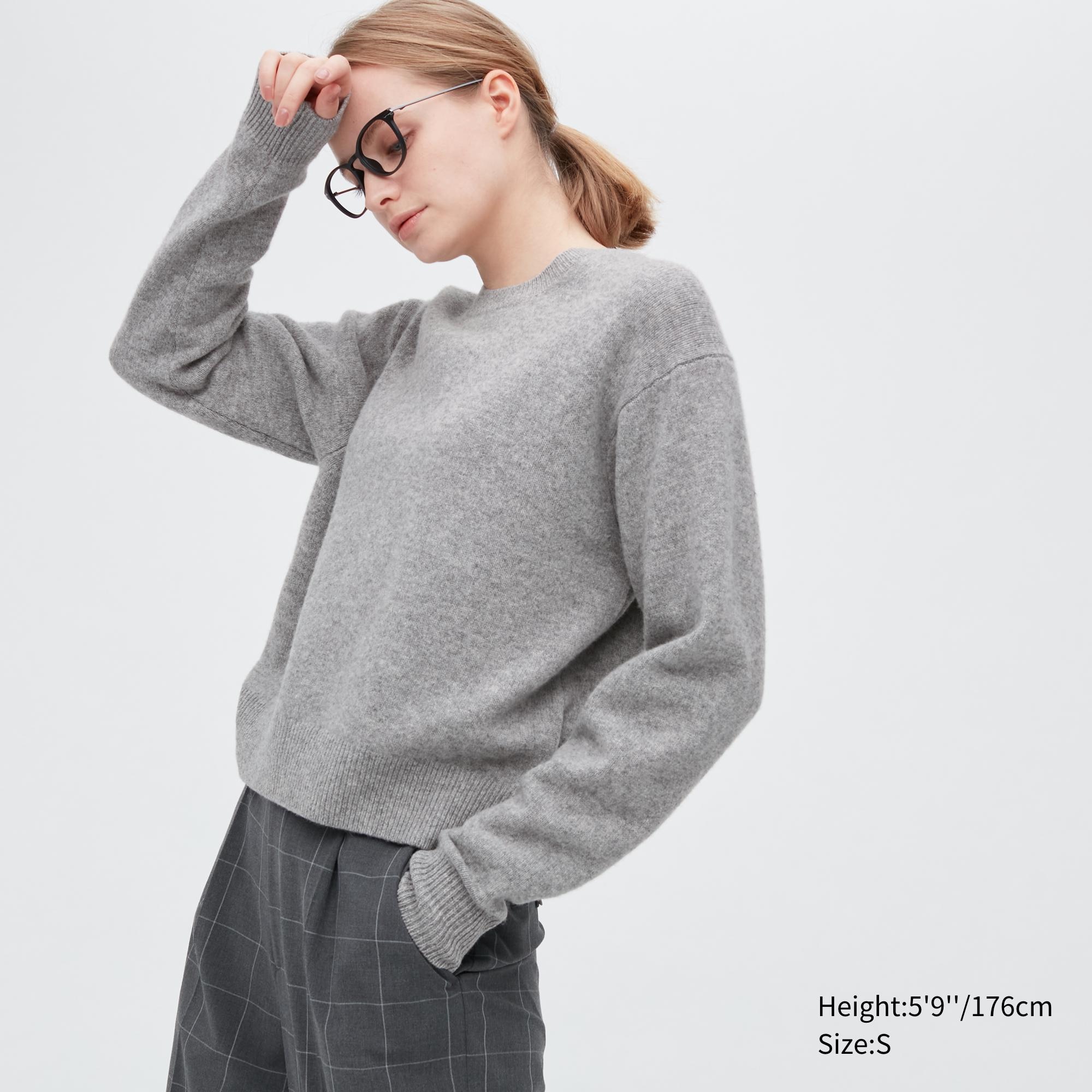 

Джемпер женский UNIQLO 450516COL02 серый M (доставка из-за рубежа), 450516COL02