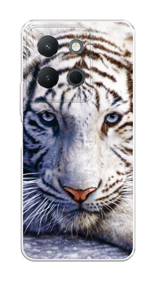 

Чехол на Vivo Y36 4G "Бенгальский тигр", Коричневый;белый, 269250-1