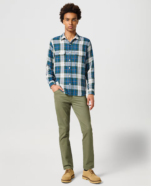

Брюки мужские Wrangler 112356816 зеленые 29/32, Зеленый, 112356816