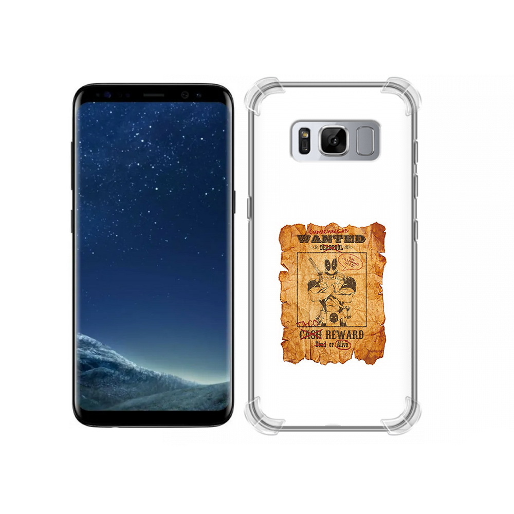 

Чехол MyPads Tocco для Samsung Galaxy S8 дедпул (PT62300.601.317), Прозрачный, Tocco
