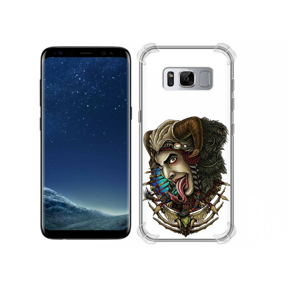 

Чехол MyPads Tocco для Samsung Galaxy S8 длинный язык (PT62300.601.330), Прозрачный, Tocco