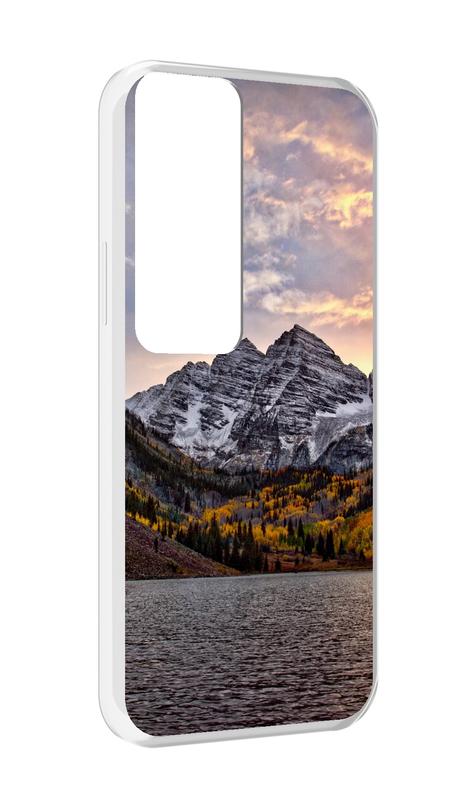 

Чехол MyPads горы-колорадо для Tecno Pova Neo 2, Прозрачный, Tocco