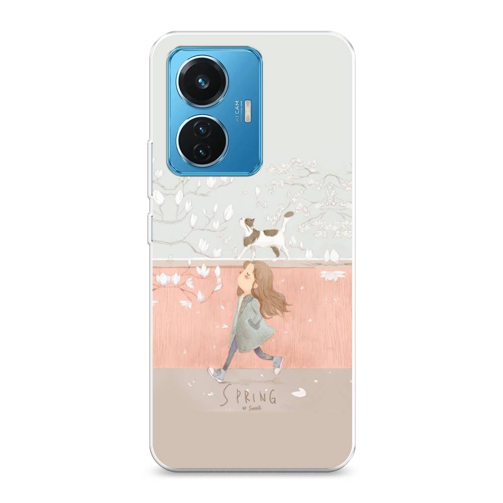 

Чехол Awog на Vivo T1 44W "Девочка-весна", 267150-7