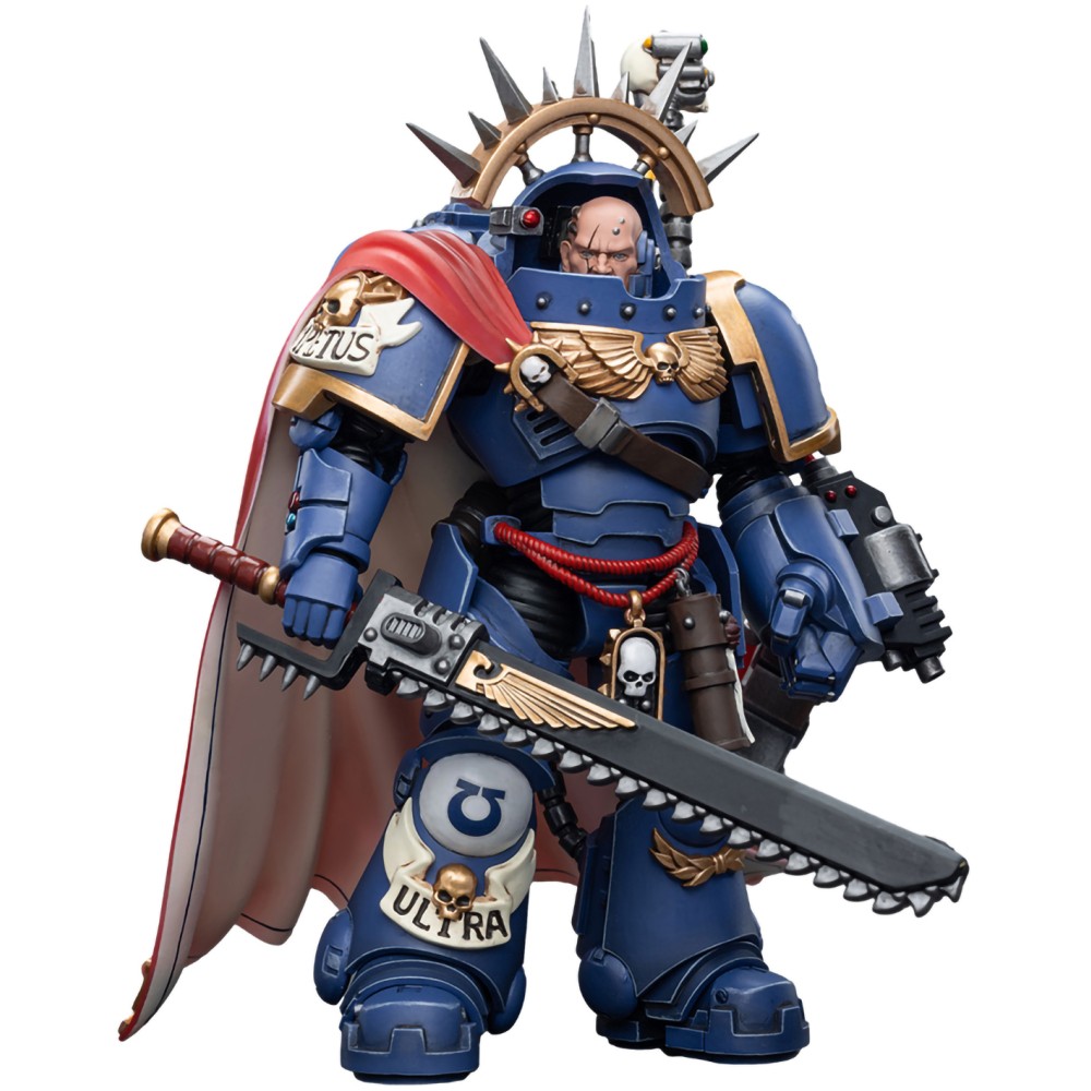 Фигурка Warhammer 40k Ultramarines Captain In Gravis Armour 1:18 Jt7745