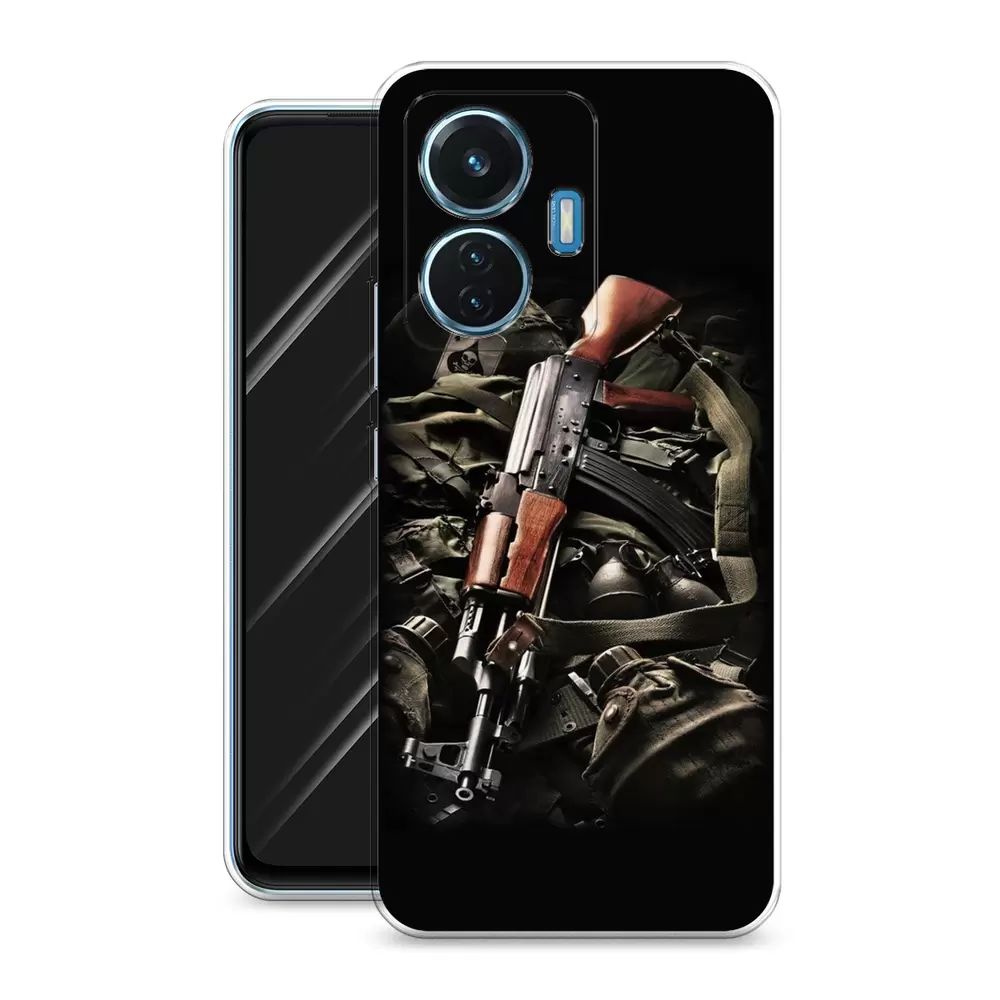 

Чехол Awog на Vivo T1 44W "Автомат", Разноцветный, 267150-5