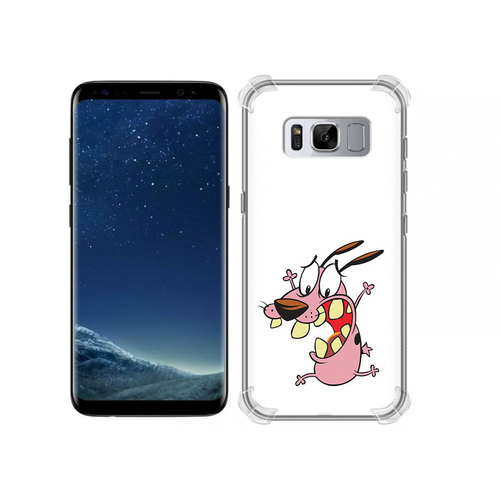 

Чехол MyPads Tocco для Samsung Galaxy S8 зубастый бобик (PT62300.601.371), Прозрачный, Tocco