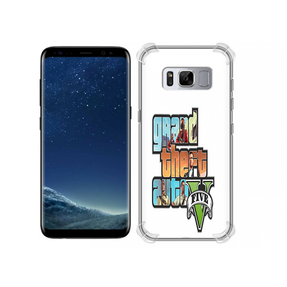 

Чехол MyPads Tocco для Samsung Galaxy S8 игра гта (PT62300.601.373), Прозрачный, Tocco