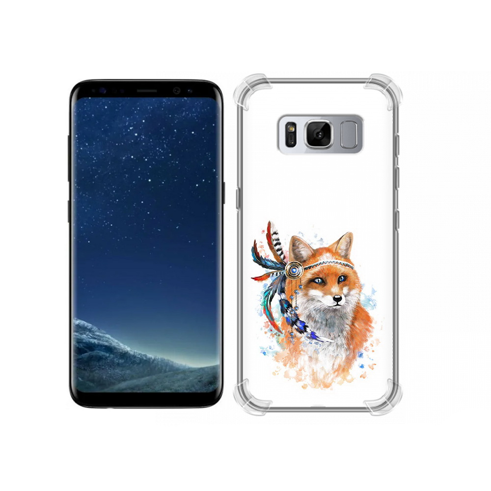 

Чехол MyPads Tocco для Samsung Galaxy S8 инду лиса (PT62300.601.377), Прозрачный, Tocco