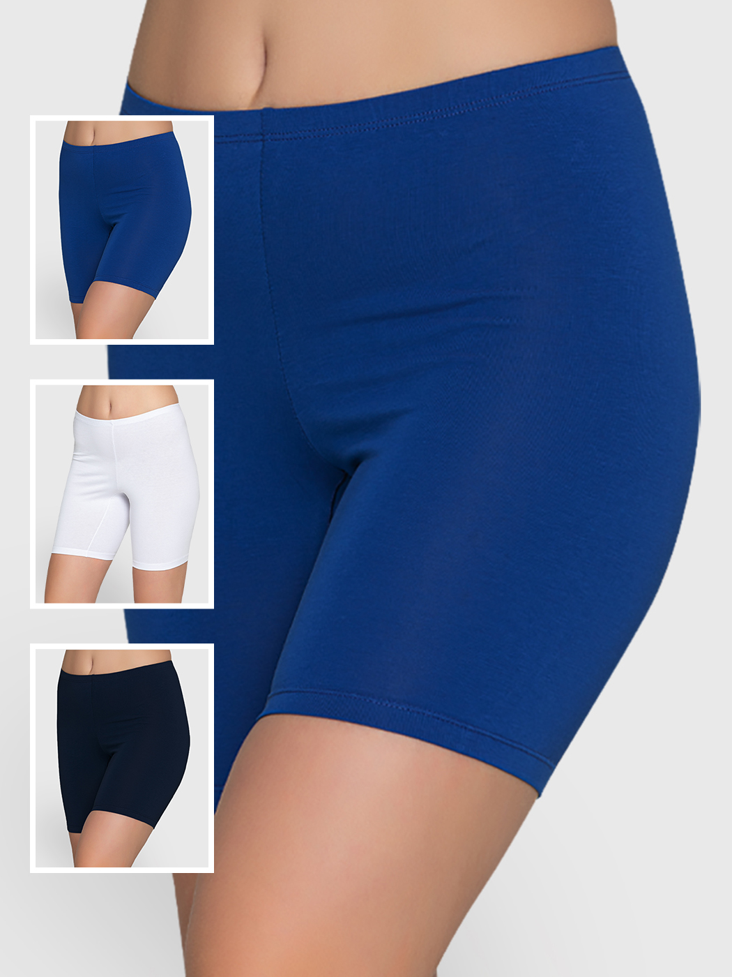 Cпортивные шорты женские Lunarable ktyt005-3_ синие M