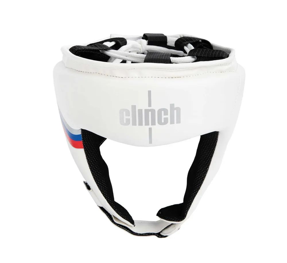 Шлем боксерский Clinch Olimp белый, XL