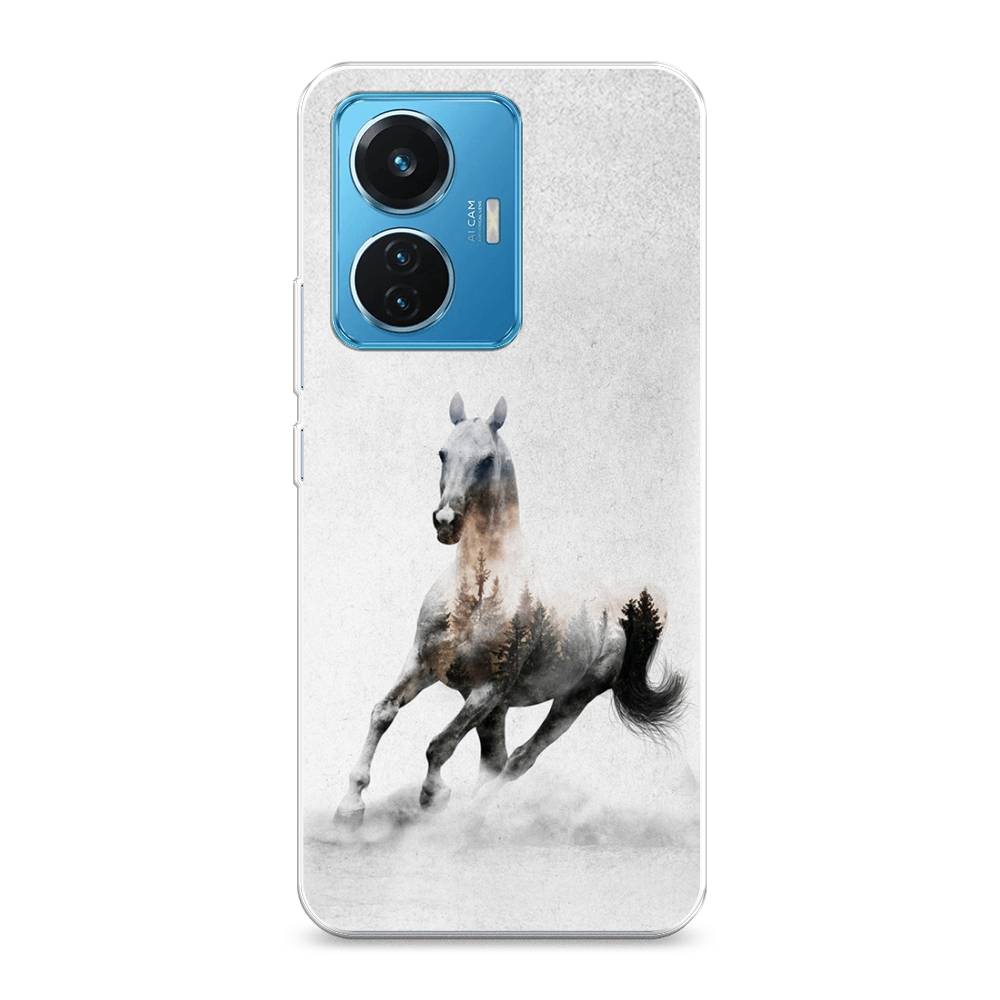 

Чехол Awog на Vivo T1 44W "Лошадь лес", 267150-2