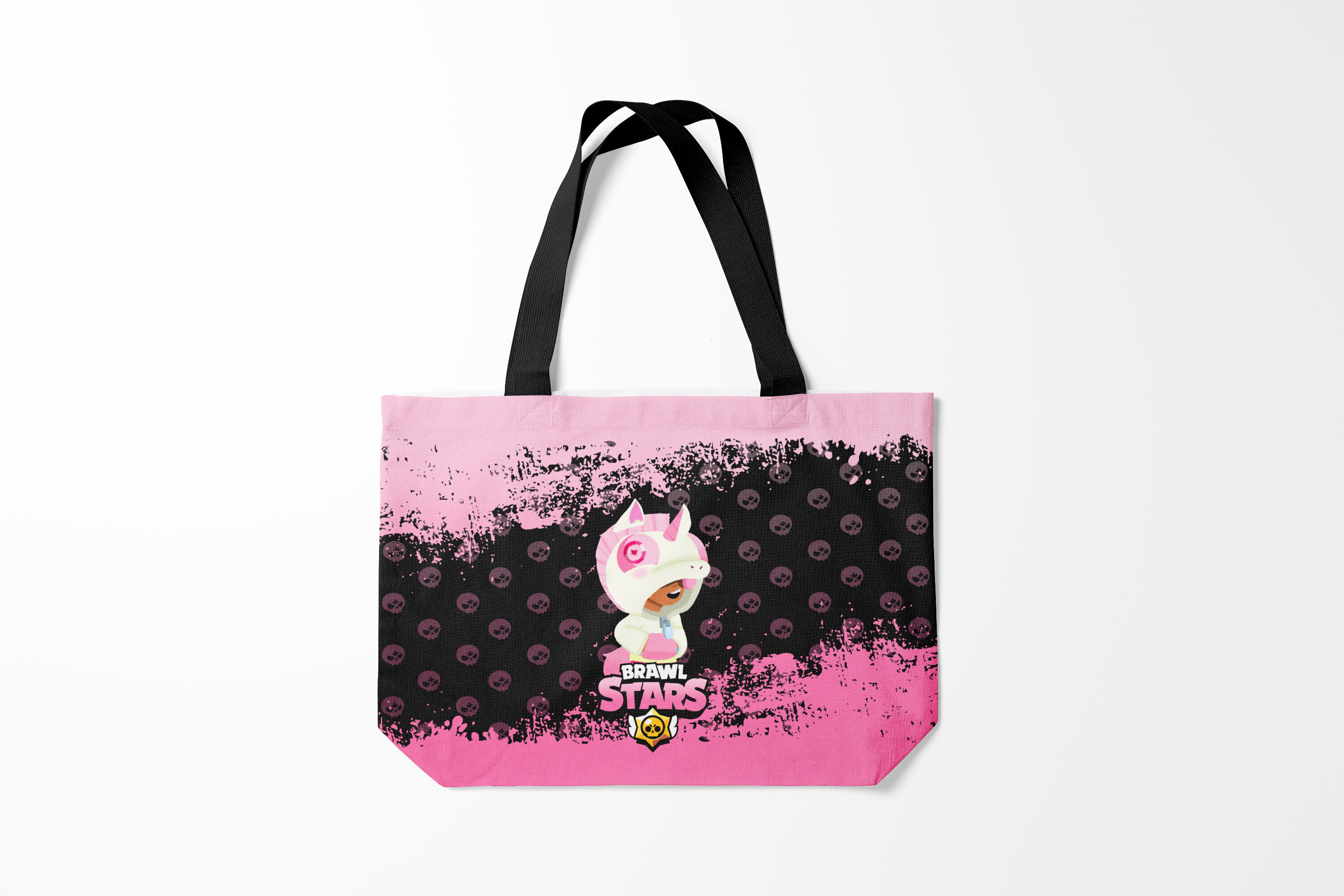 

Сумка шoппер унисекс Burnettie Brawl Stars Unicorn., розовый; черный, Brawl Stars Unicorn.