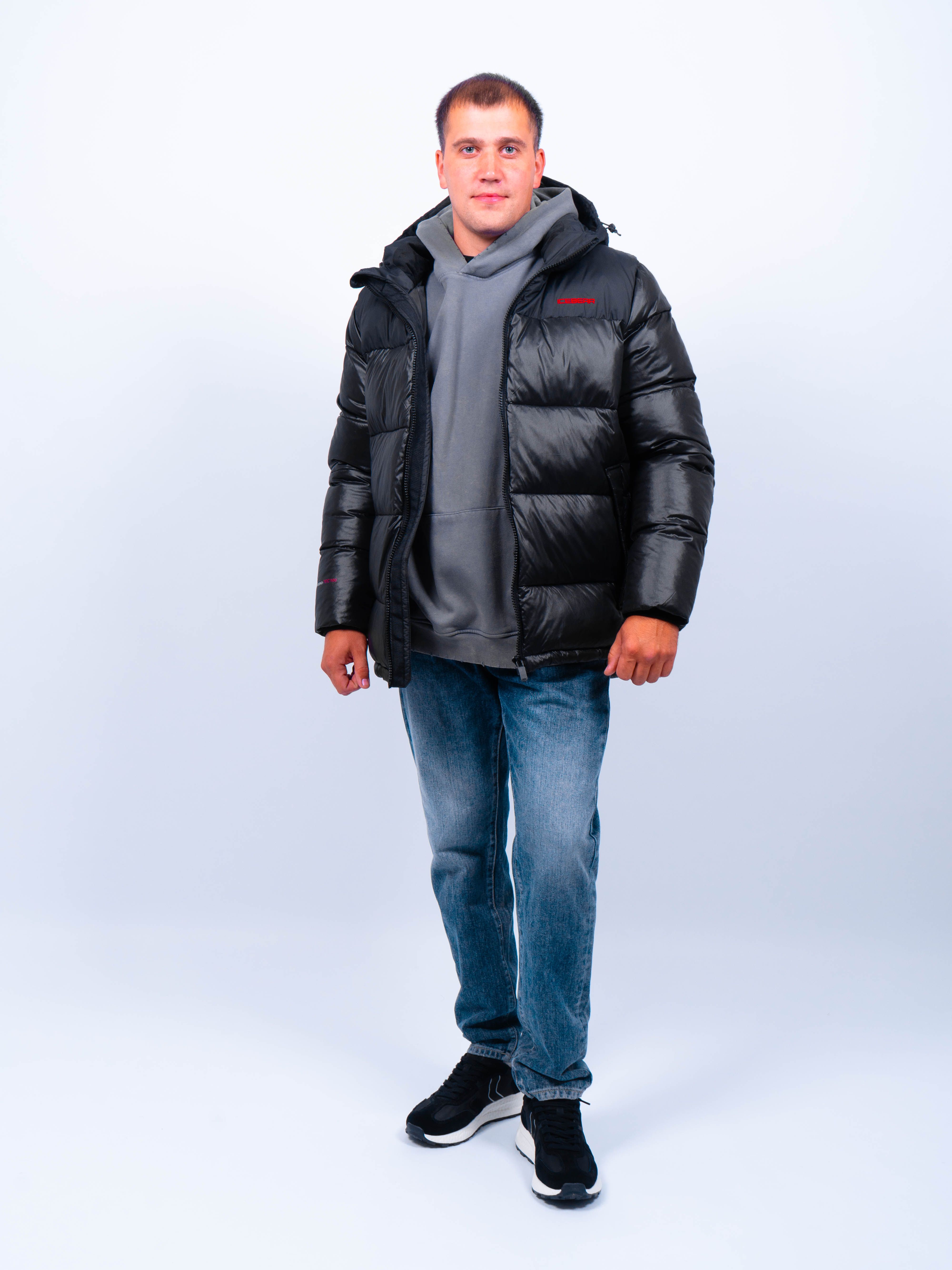 

Зимняя куртка мужская NoBrand MWD22976I черная 48 RU, Черный, MWD22976I