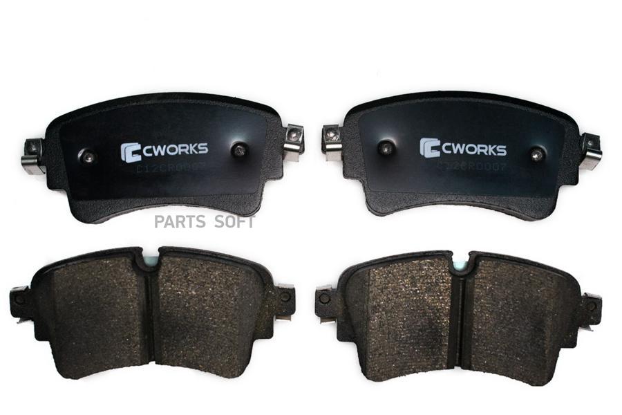 

Тормозные колодки CWORKS задние C12CR0007
