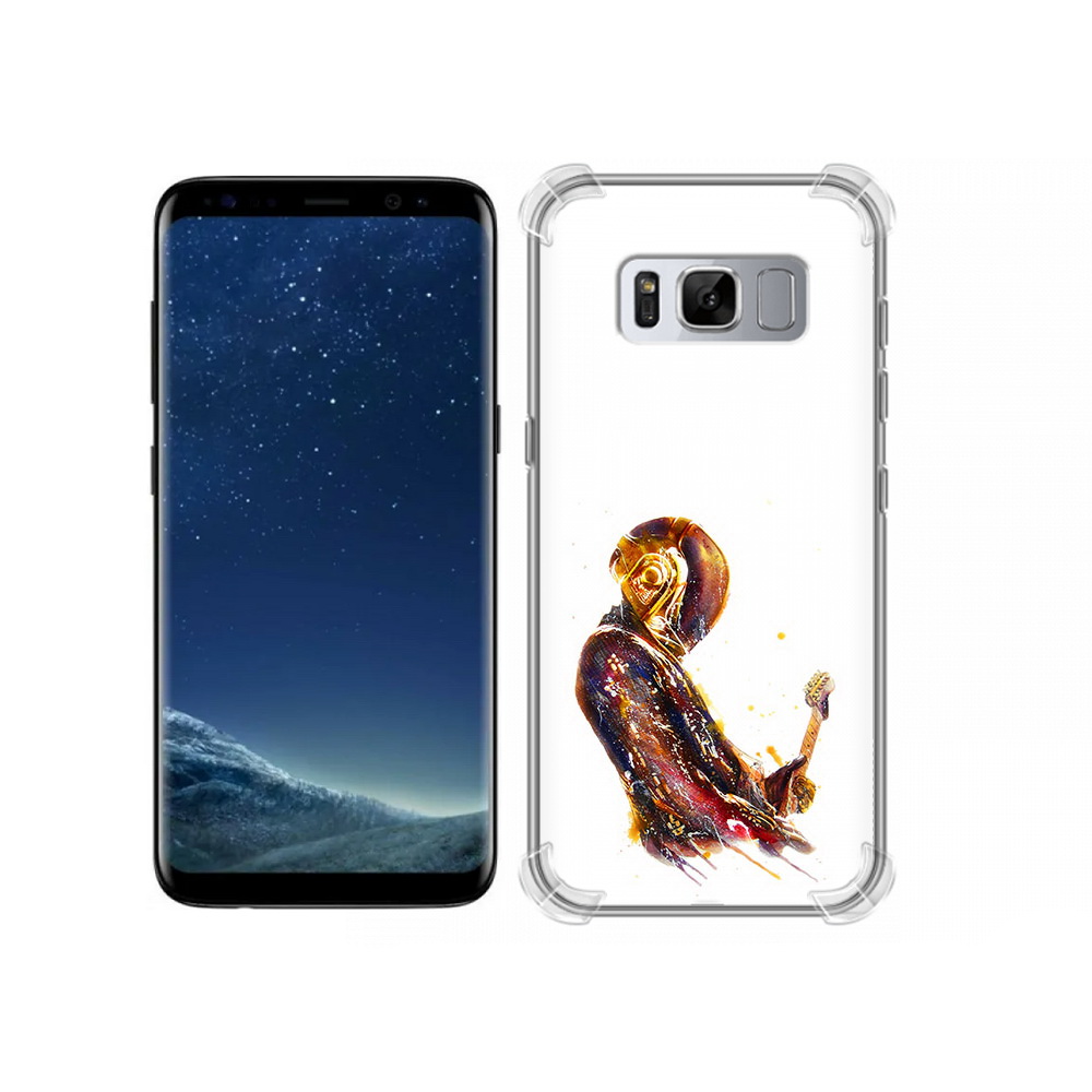 

Чехол MyPads Tocco для Samsung Galaxy S8 космо-музыкант (PT62300.601.393), Прозрачный, Tocco
