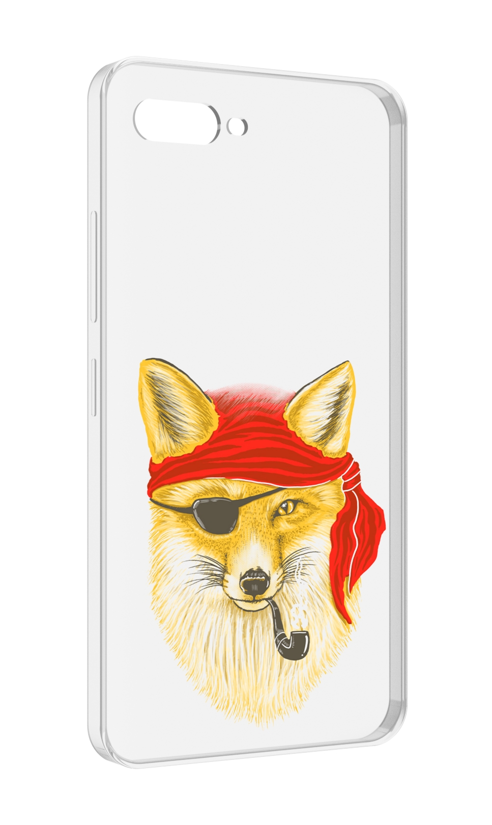 

Чехол MyPads лиса-пират для ITEL A25 / ITEL A25 Pro / ITEL A35, Прозрачный, Tocco