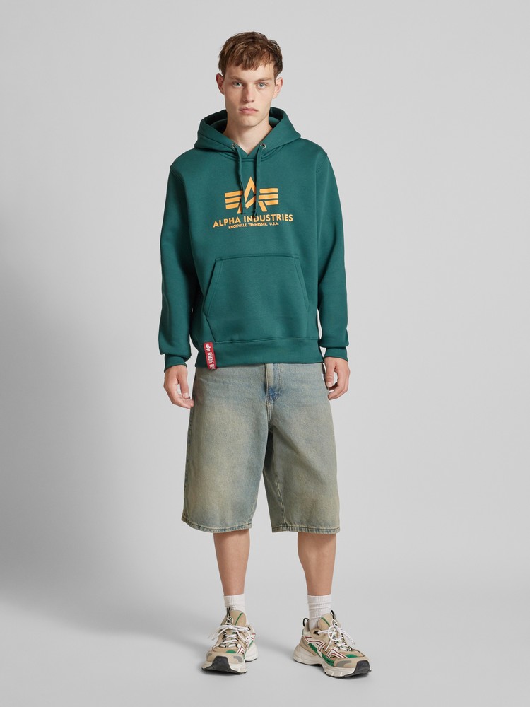 

Худи мужское Alpha Industries 178312 зеленое S, Зеленый, 178312