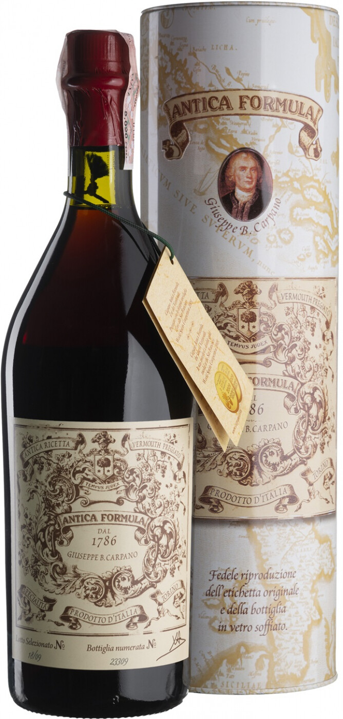 

Крепленое вино Carpano Antica Formula Red in gift box, Красный