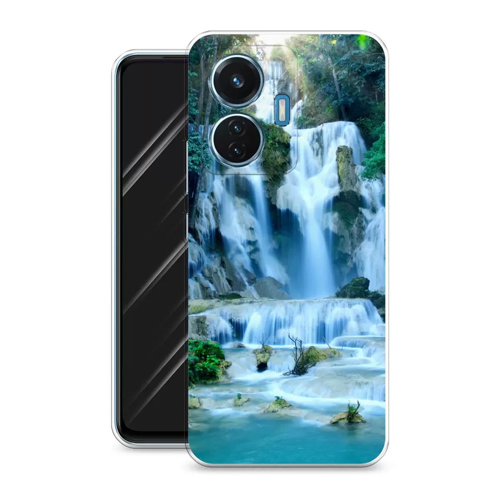 

Чехол Awog на Vivo T1 44W "Водопад 8", Разноцветный, 267150-4