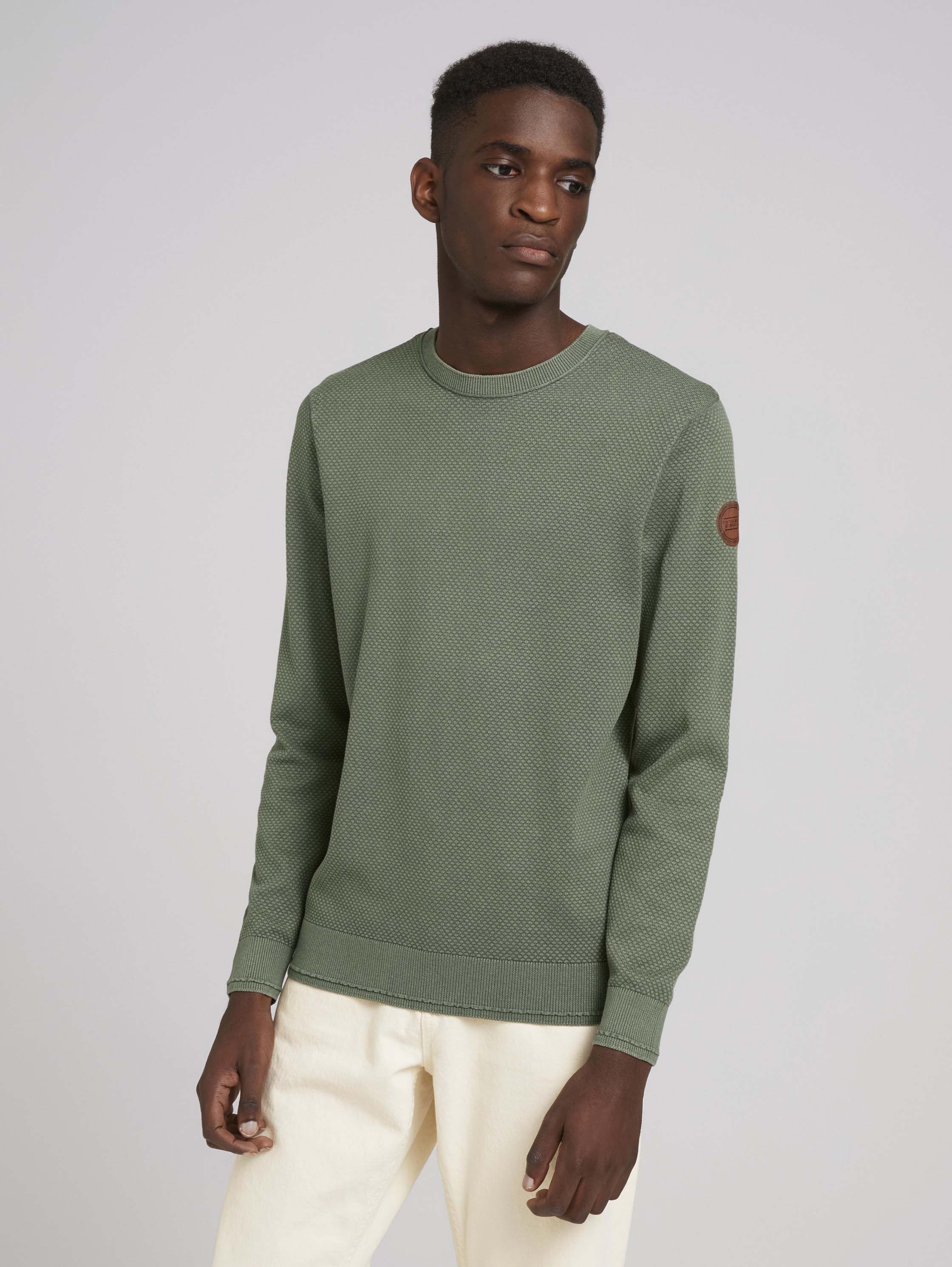 

Джемпер мужской TOM TAILOR 1026497 зеленый L, 1026497