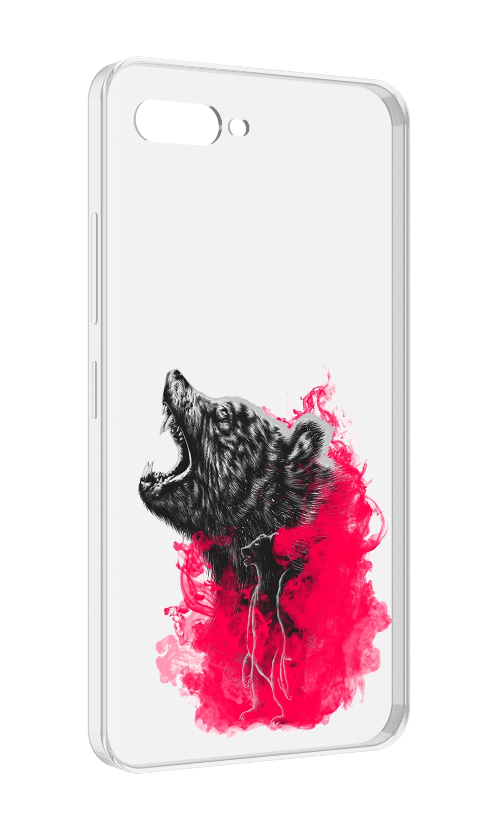 

Чехол MyPads медведь в дымке для ITEL A25 / ITEL A25 Pro / ITEL A35, Прозрачный, Tocco