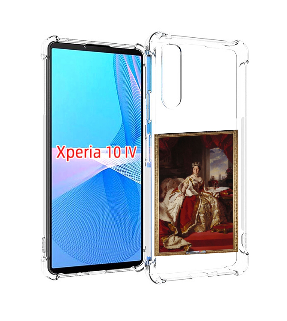 

Чехол MyPads елизавета-2 для Sony Xperia 10 IV (10-4), Прозрачный, Tocco