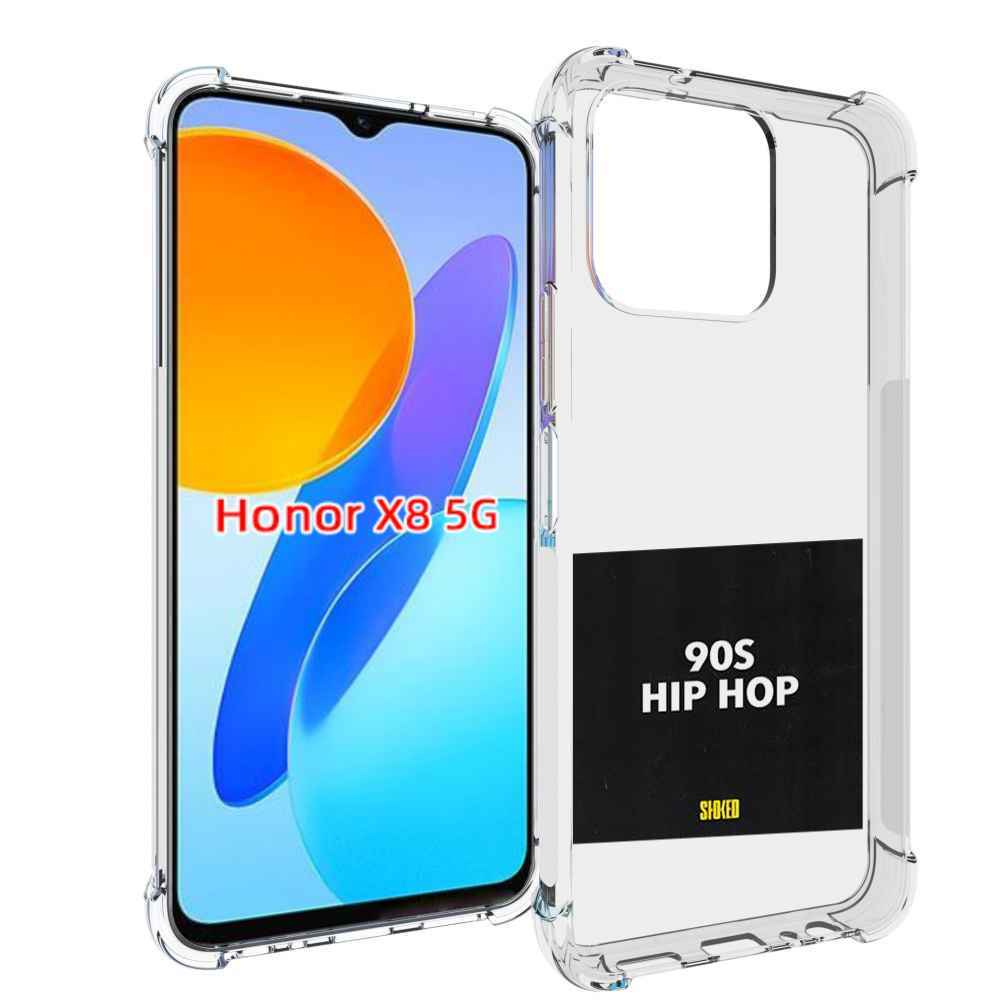 

Чехол MyPads Eazy-E 90S Hip Hop для Honor X8 5G, Прозрачный, Tocco