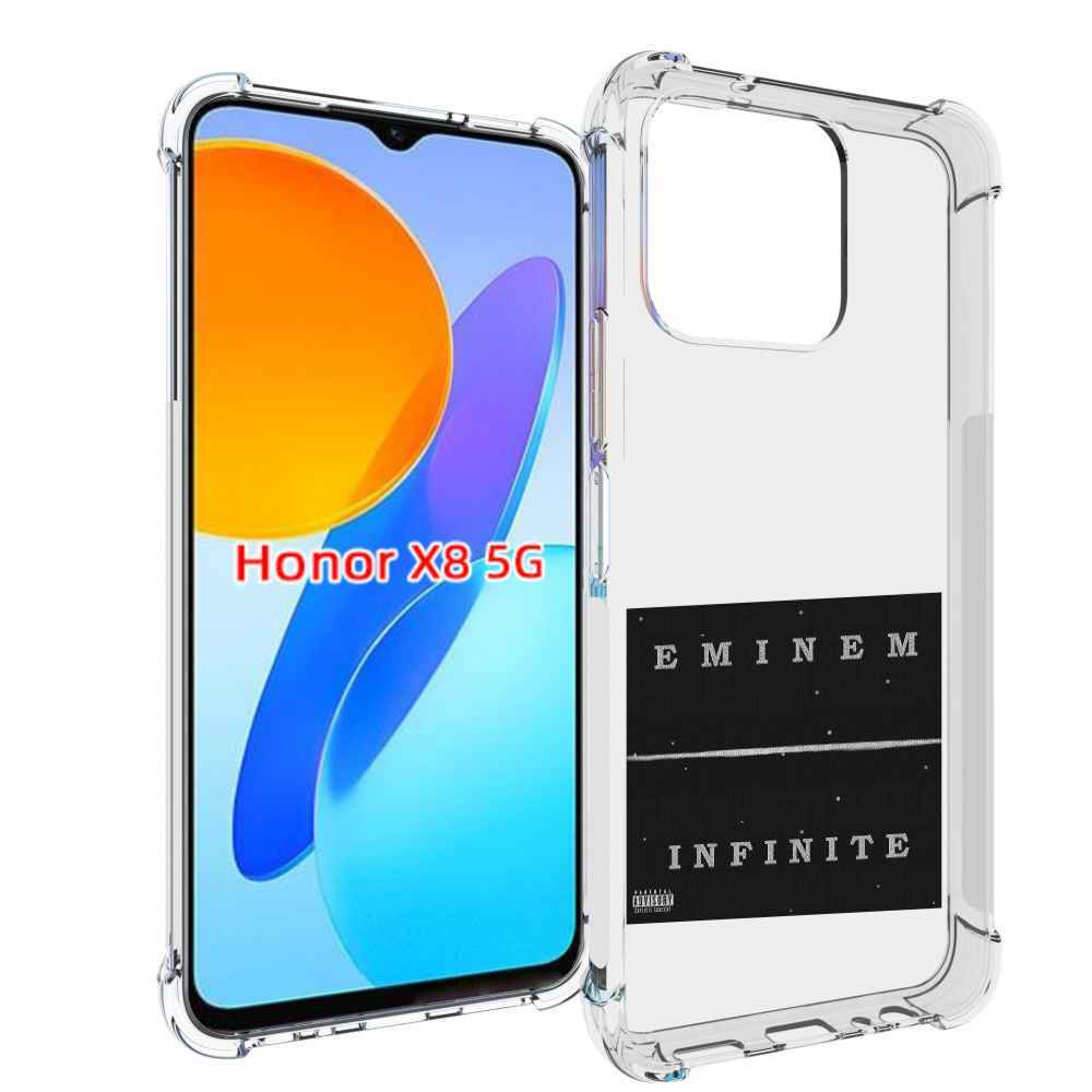 

Чехол MyPads Eminem INFINITE для Honor X8 5G, Прозрачный, Tocco