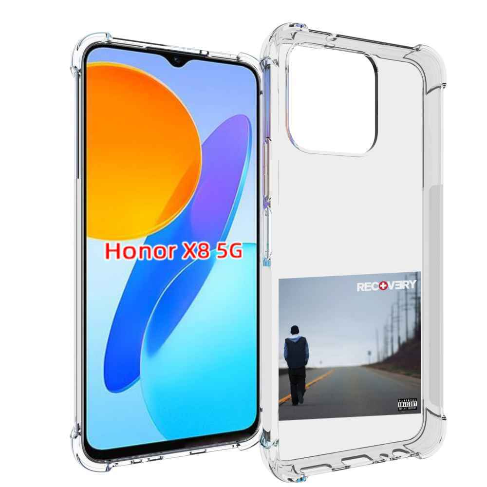 

Чехол MyPads Eminem RECOVERY для Honor X8 5G, Прозрачный, Tocco