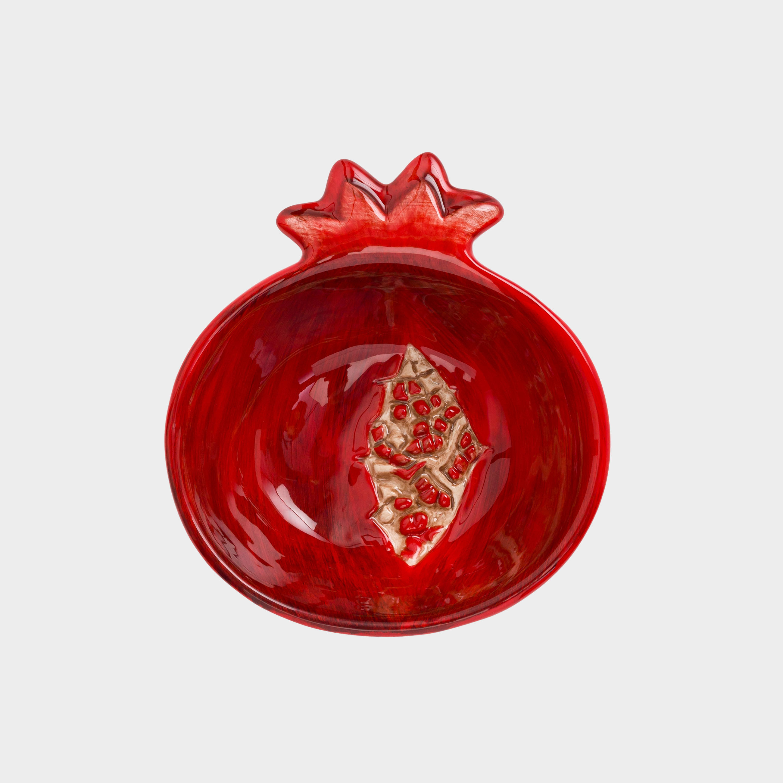 

Пиала, 14х6 см, керамика, бордовая, Гранат, Pomegranate