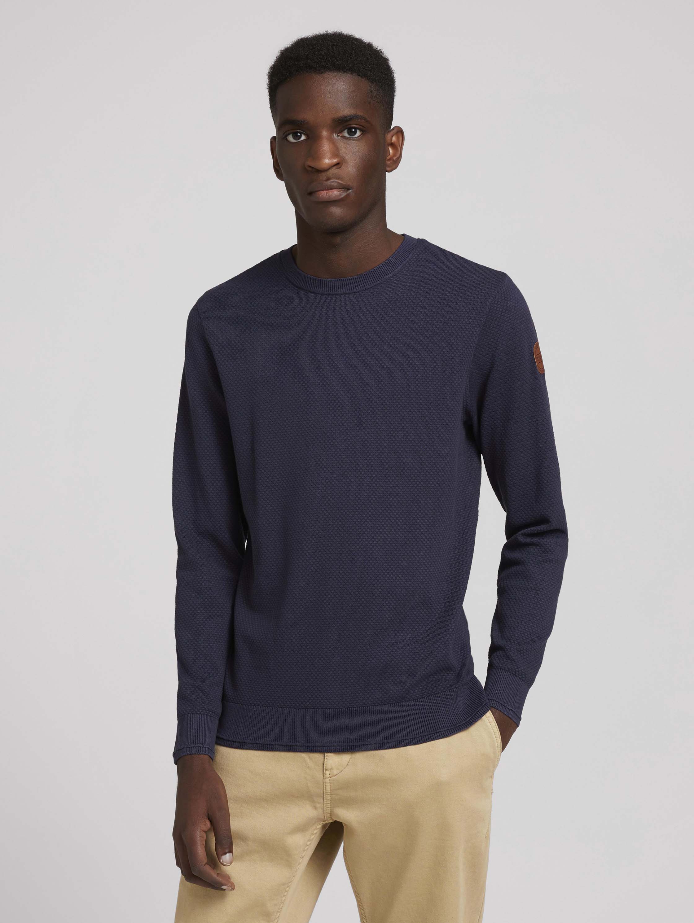 

Джемпер мужской TOM TAILOR 1026497 синий XL, 1026497