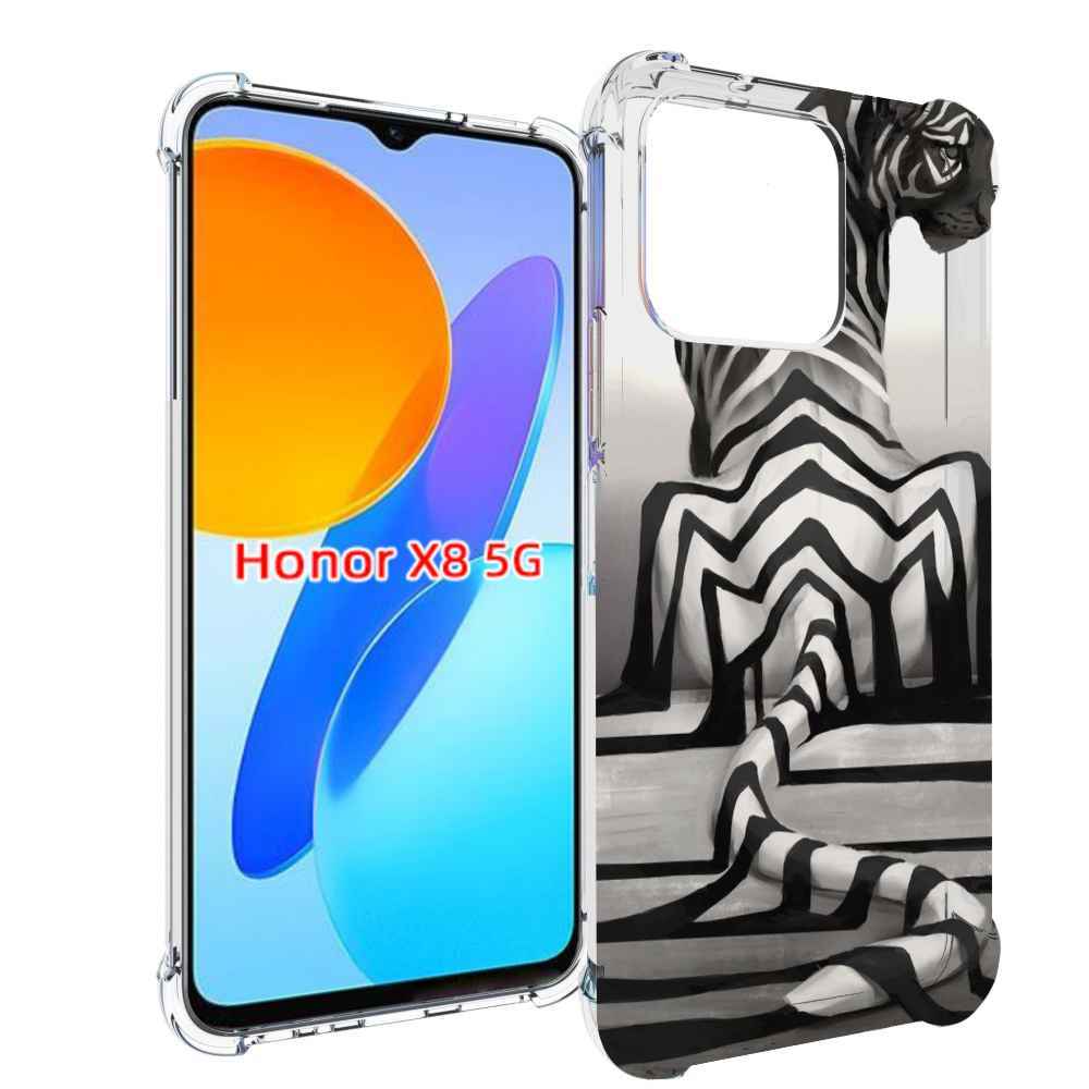 

Чехол MyPads Fantastic Beasts by Jade Mere для Honor X8 5G, Прозрачный, Tocco