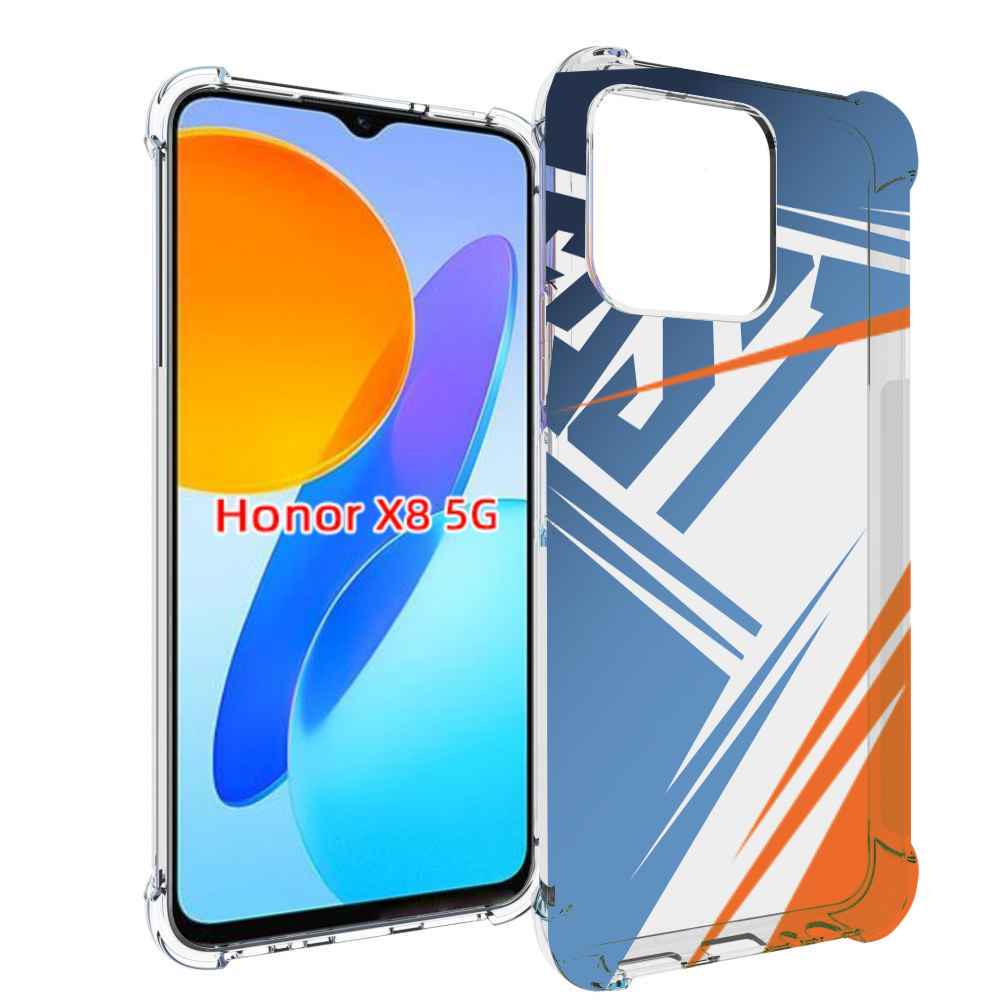 

Чехол MyPads Fast для Honor X8 5G, Прозрачный, Tocco