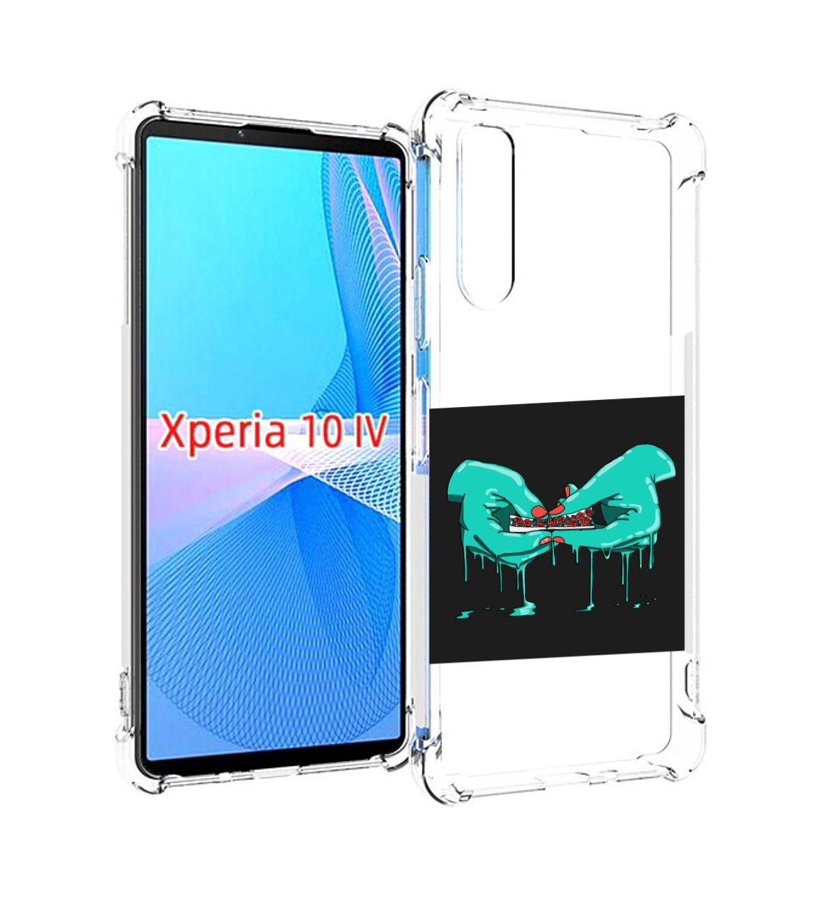 

Чехол MyPads закручиваю-розочки для Sony Xperia 10 IV (10-4), Прозрачный, Tocco