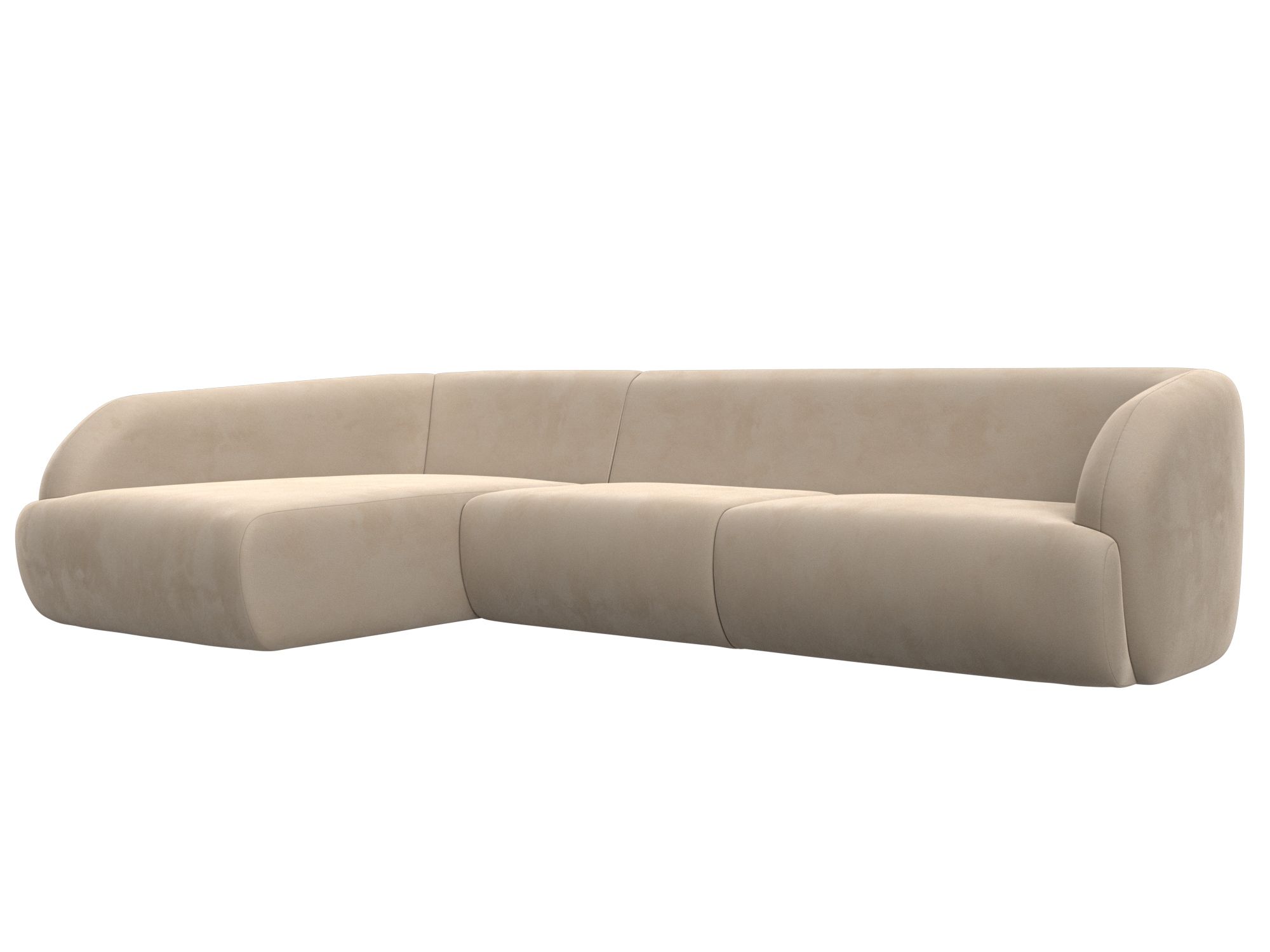 

Диван угловой Лига Диванов Лига-041 левый угол, бежевый, Лига-041