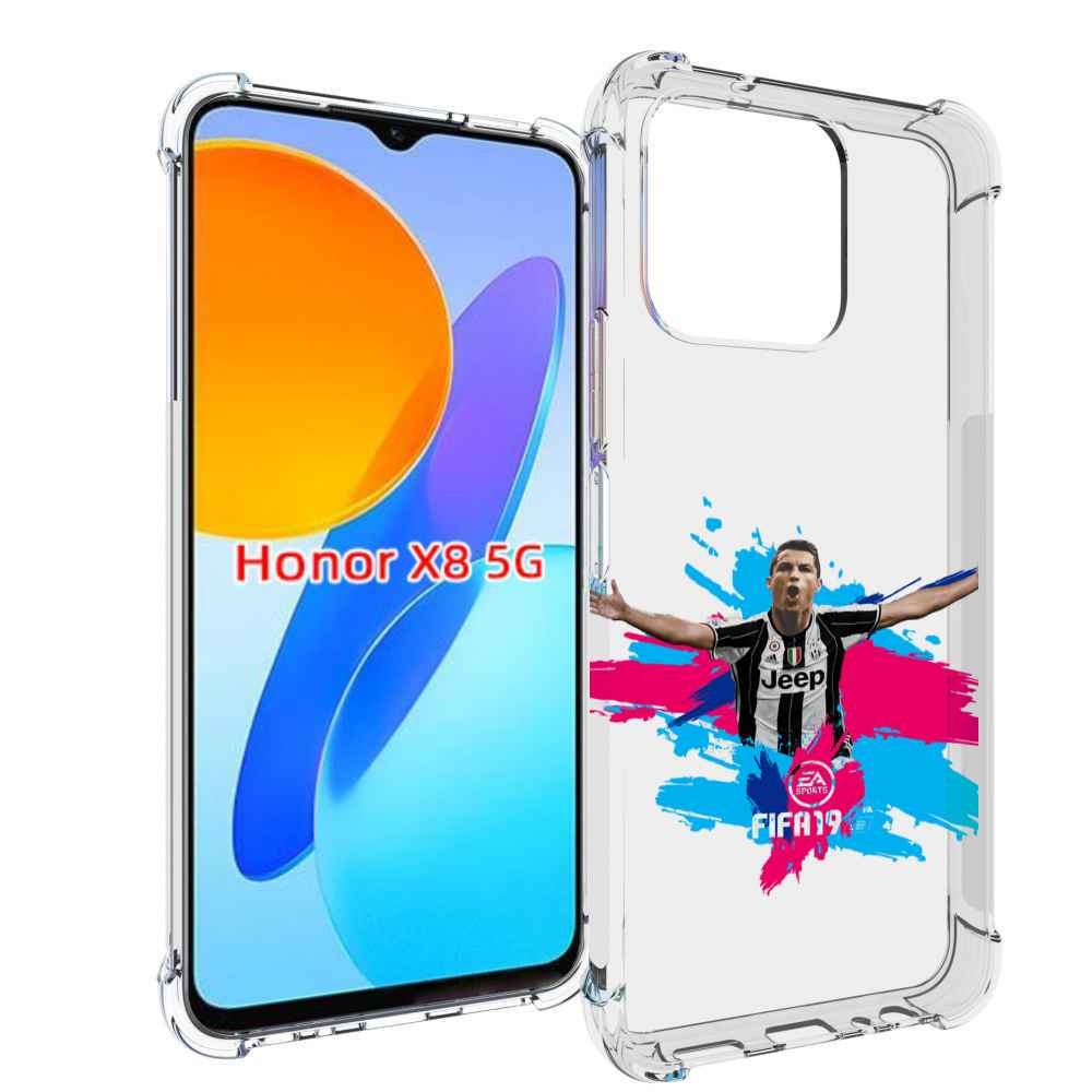 

Чехол MyPads Fifa-2019-2020-2021-2022 мужской для Honor X8 5G, Прозрачный, Tocco