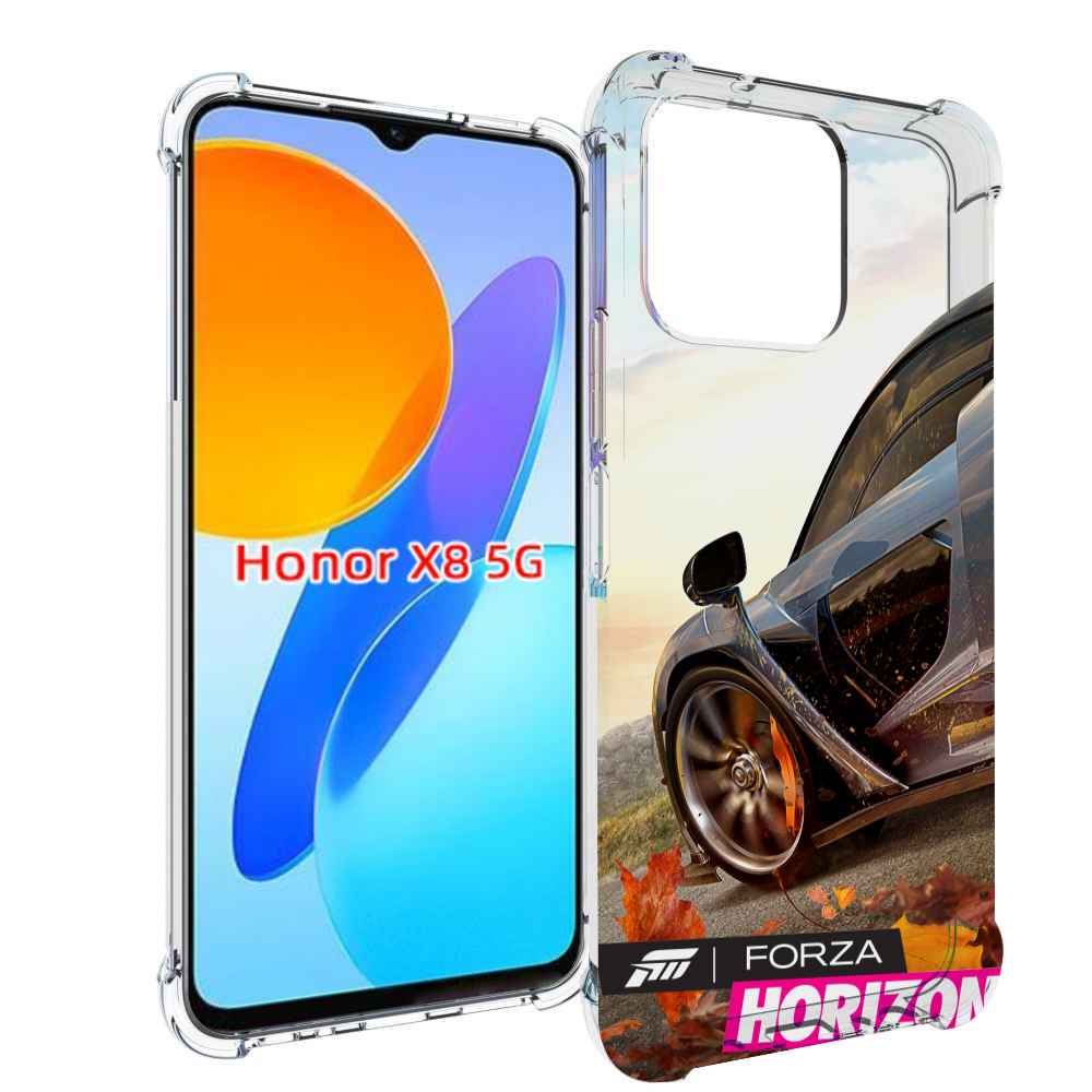 

Чехол MyPads Forza Horizon 4 для Honor X8 5G, Прозрачный, Tocco