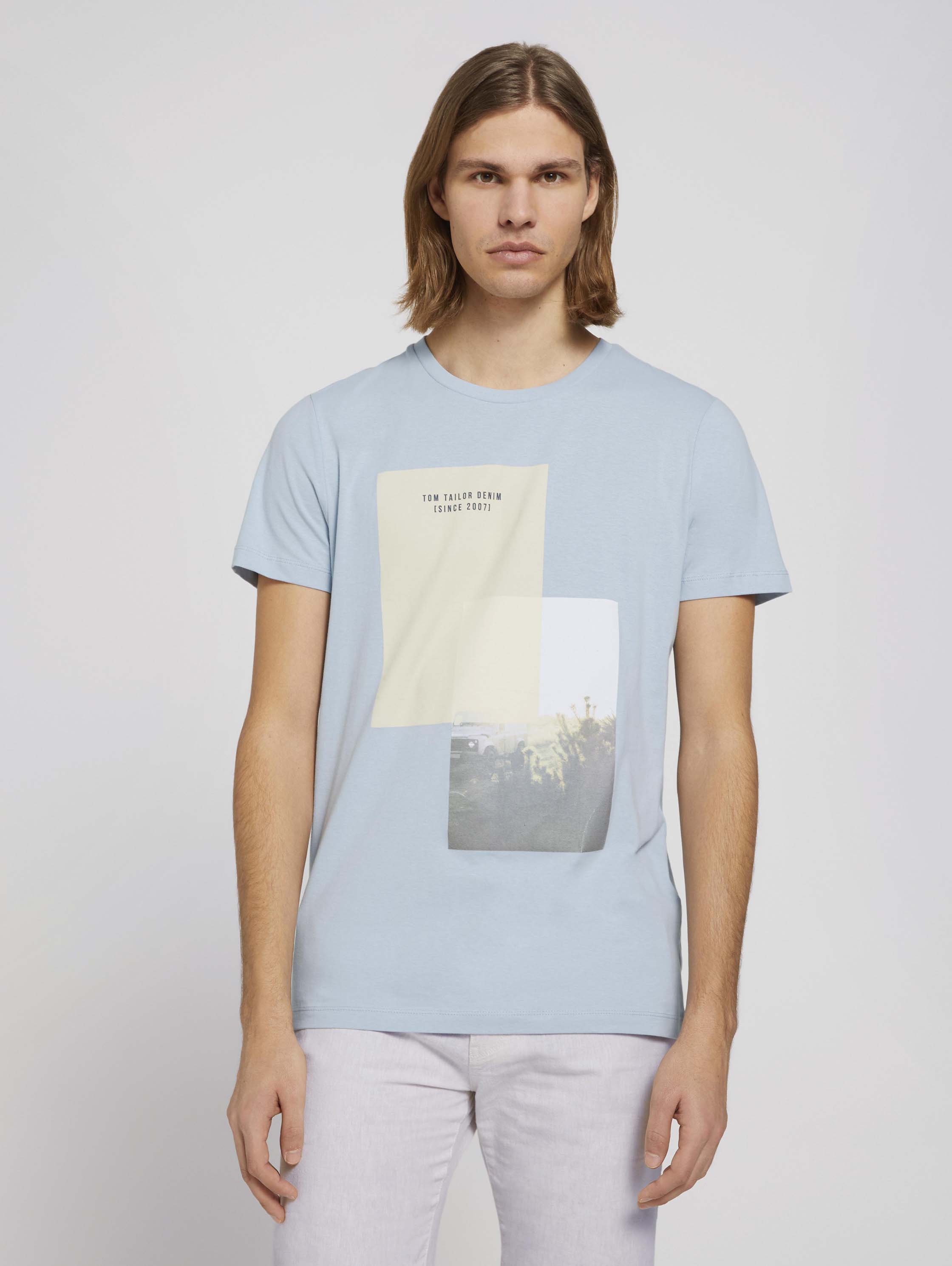 

Футболка мужская TOM TAILOR 1025599 синяя XL, 1025599
