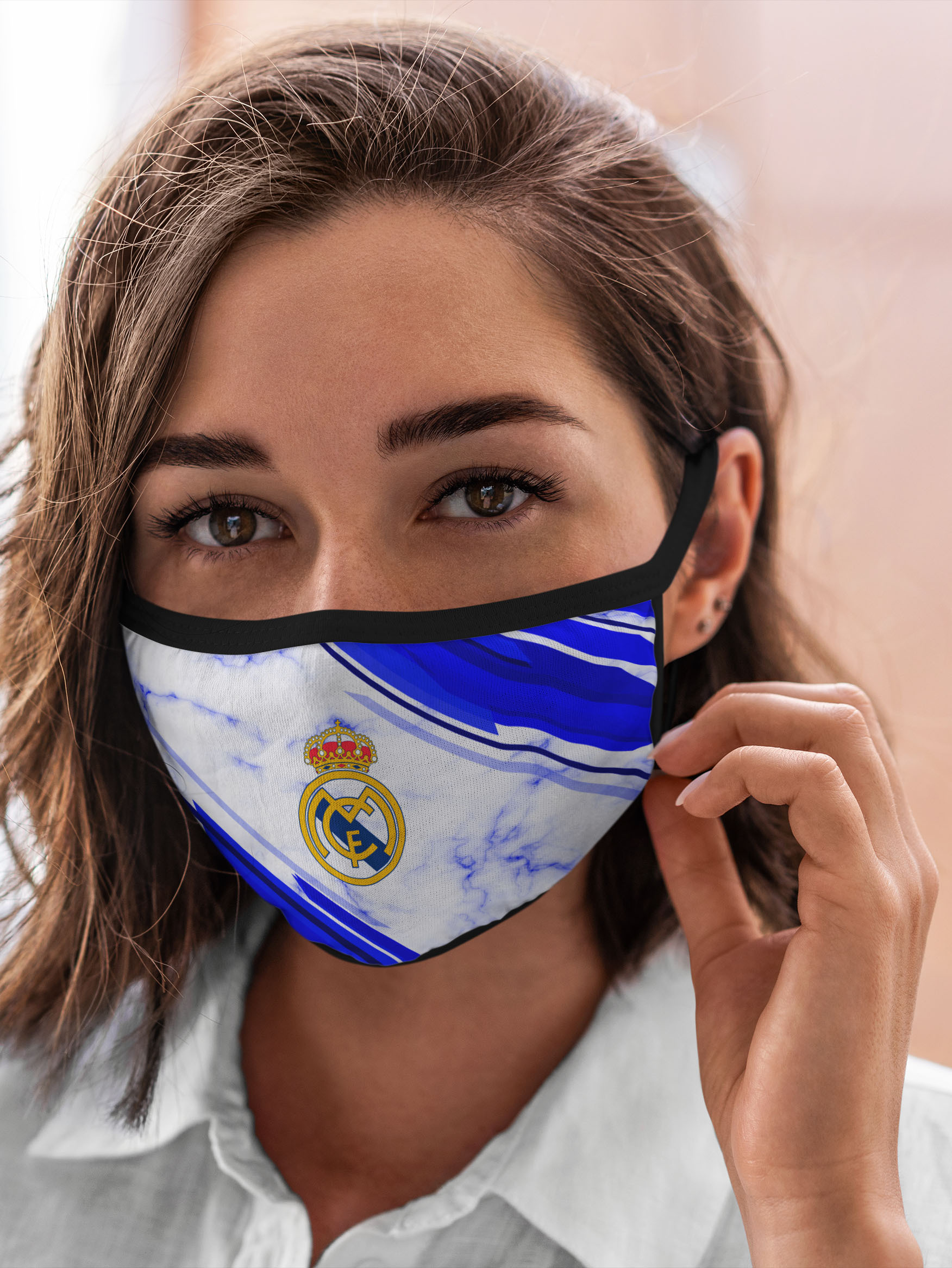 

Многоразовая маска унисекс Burnettie Real Madrid, Разноцветный, Real Madrid