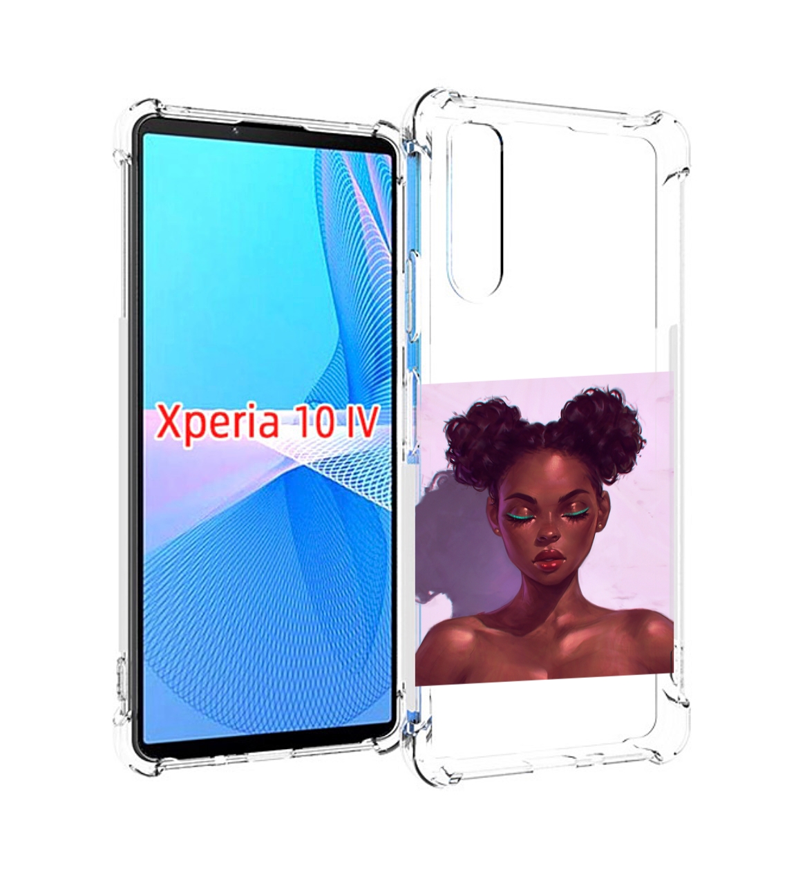 

Чехол MyPads зеленые-стрелки женский для Sony Xperia 10 IV (10-4), Прозрачный, Tocco
