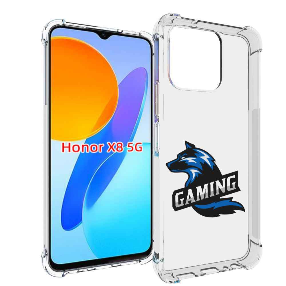 

Чехол MyPads Gaming мужской для Honor X8 5G, Прозрачный, Tocco