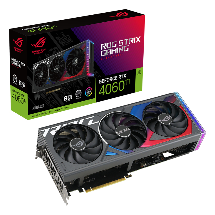 Видеокарта ASUS TUF Gaming GeForce RTX 4060 Ti 8GB (TUF-RTX4060TI-8G-GAMING)