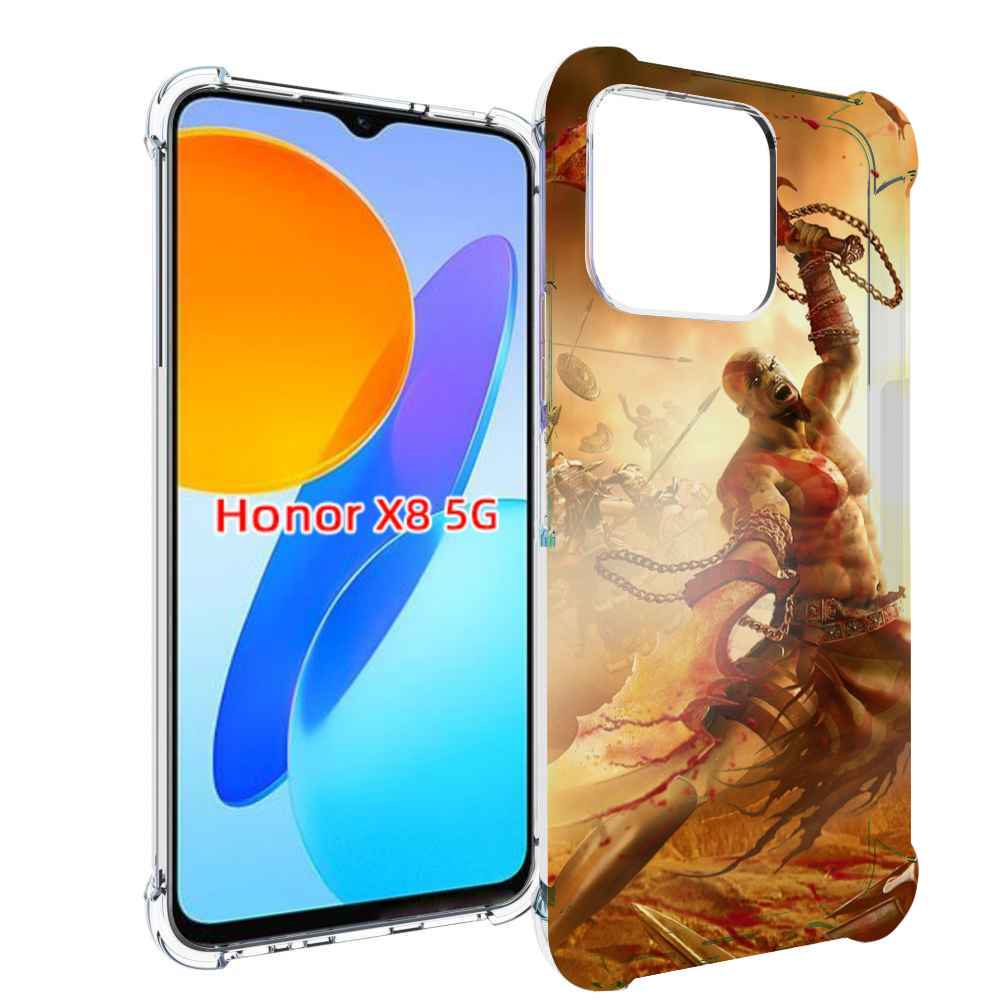 

Чехол MyPads God Of War III для Honor X8 5G, Прозрачный, Tocco
