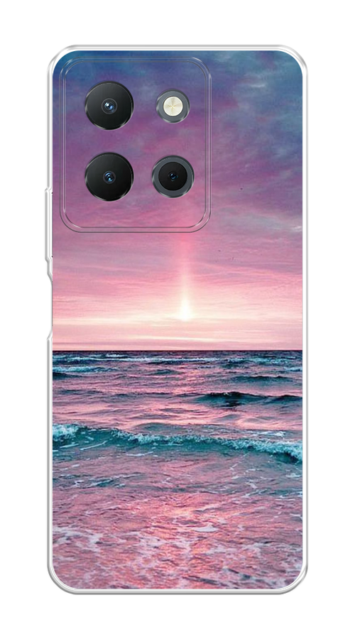 

Чехол на Vivo Y36 4G "Восход 3", Розовый;голубой, 269250-1