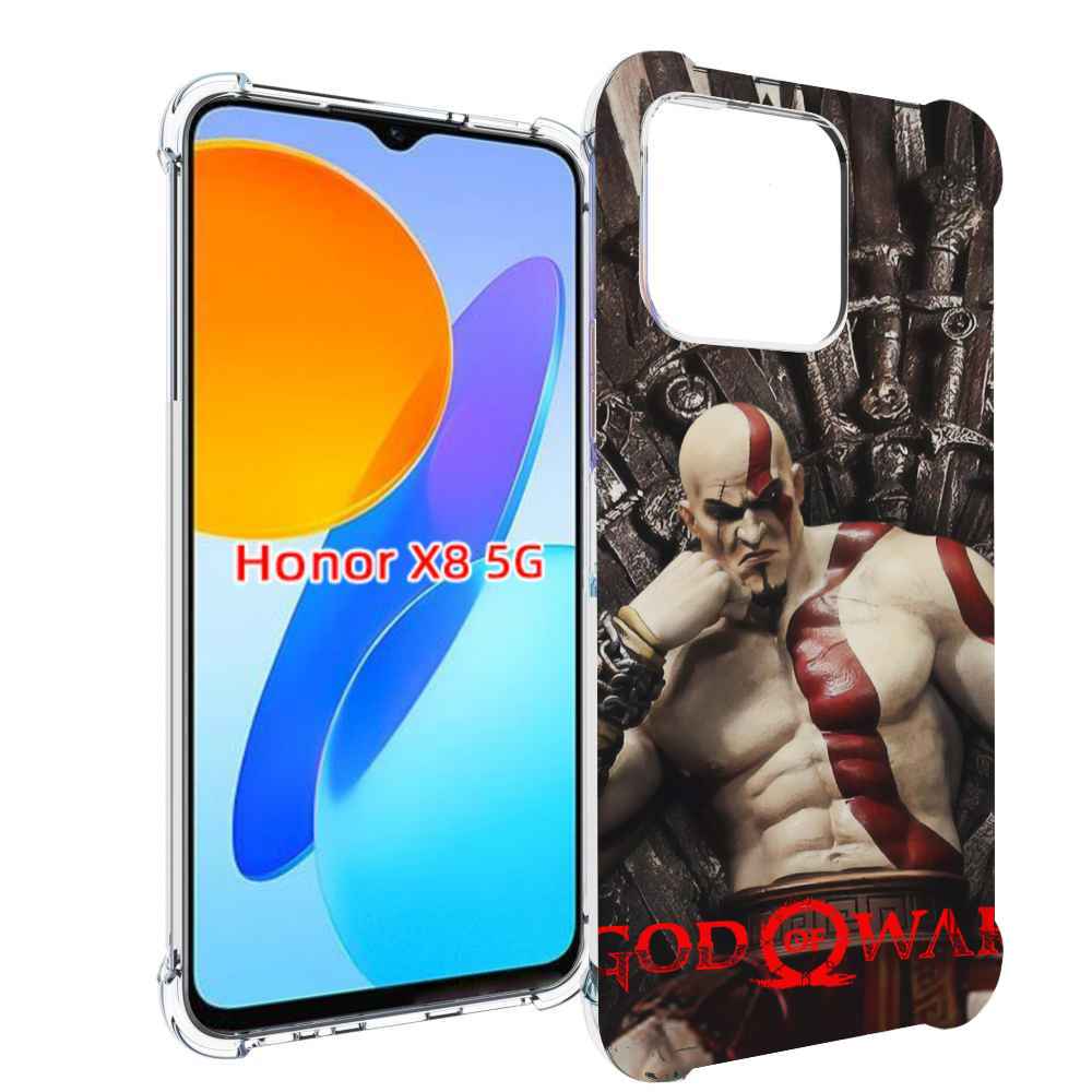 

Чехол MyPads God of War Кратос для Honor X8 5G, Прозрачный, Tocco