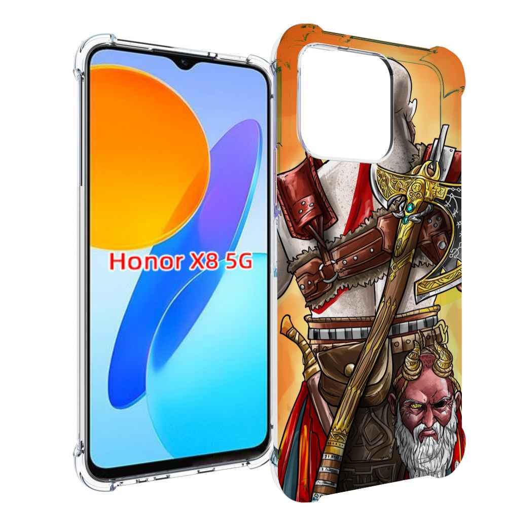 

Чехол MyPads God of War для Honor X8 5G, Прозрачный, Tocco